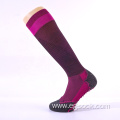 Athletic knee high compression socks